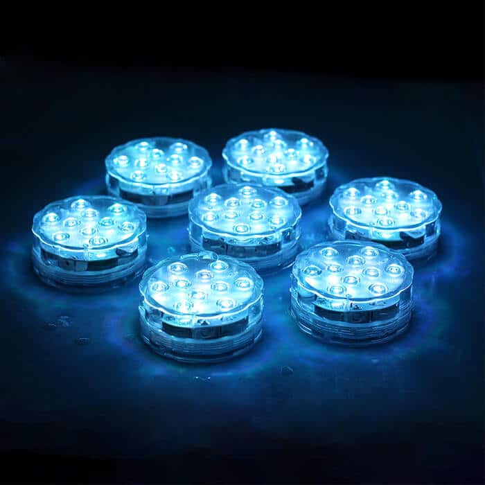 06 Remote Controlled LED Submersible Lights
