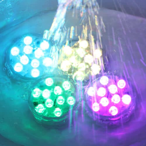 Remote Control LED Submersible Lights