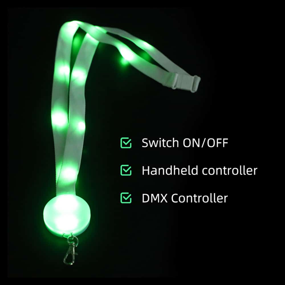DMX LED Lanyard DMX LED Lanyard
