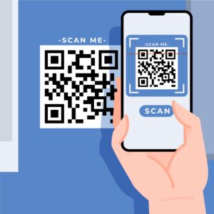 QR code and LED bracelets QR code and LED bracelets