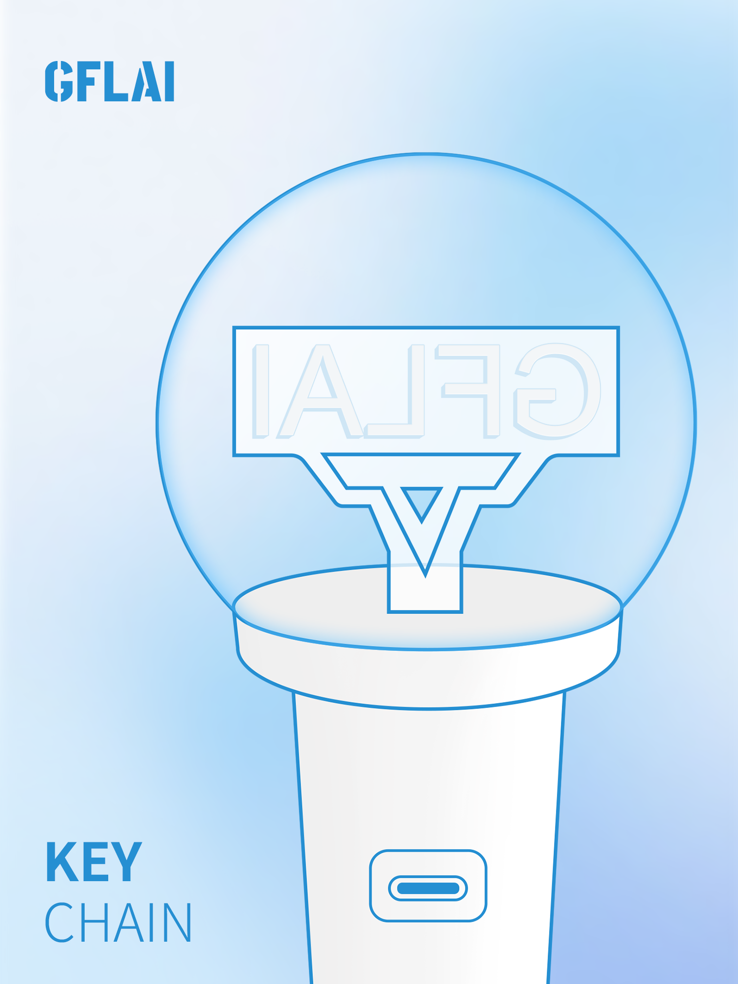 OEM Rechargeable Light Stick