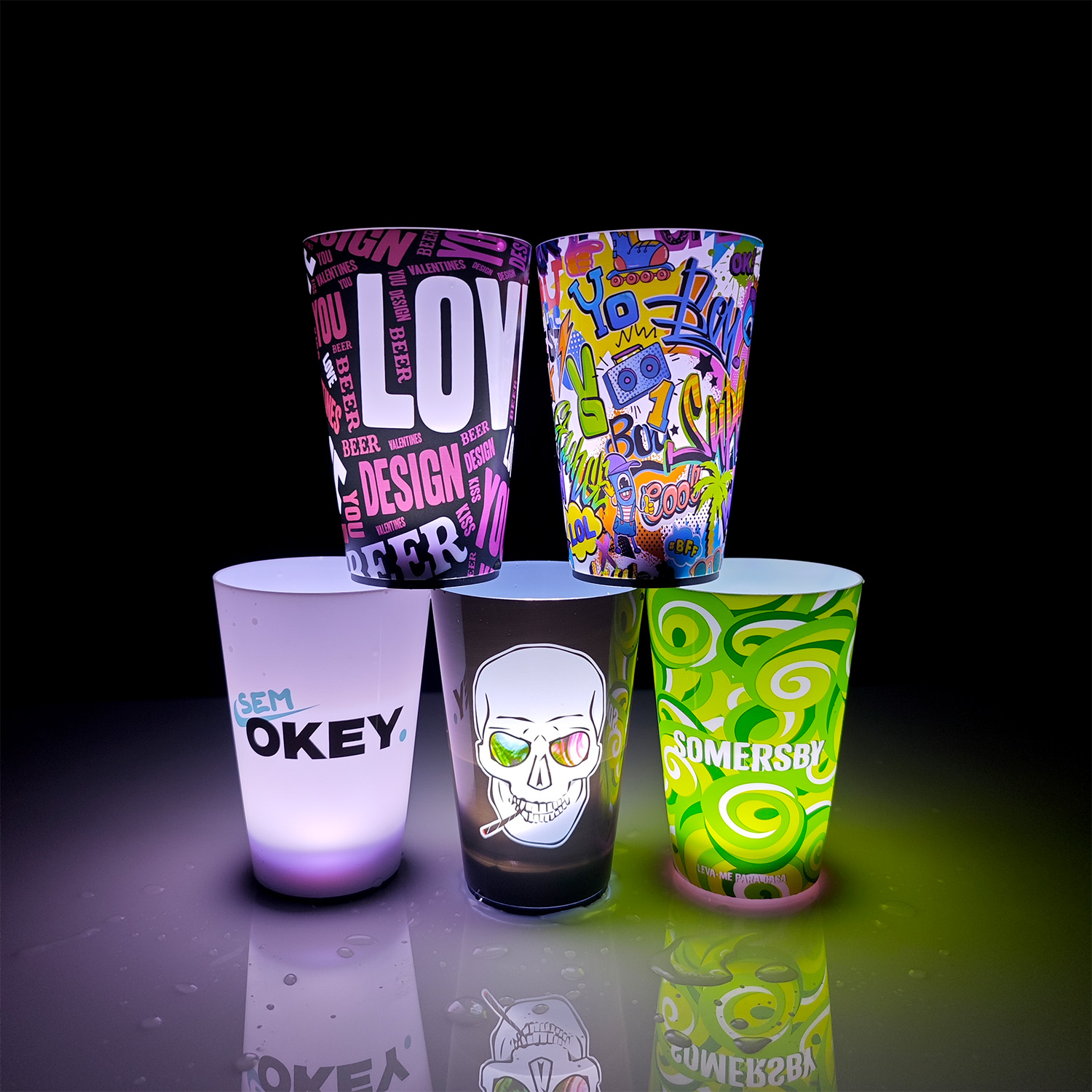 DMX led cup