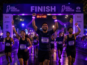 LED bracelet in Indian marathon (1)