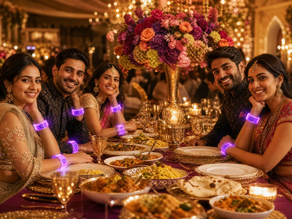 LED bracelets used in Indian weddings (7)